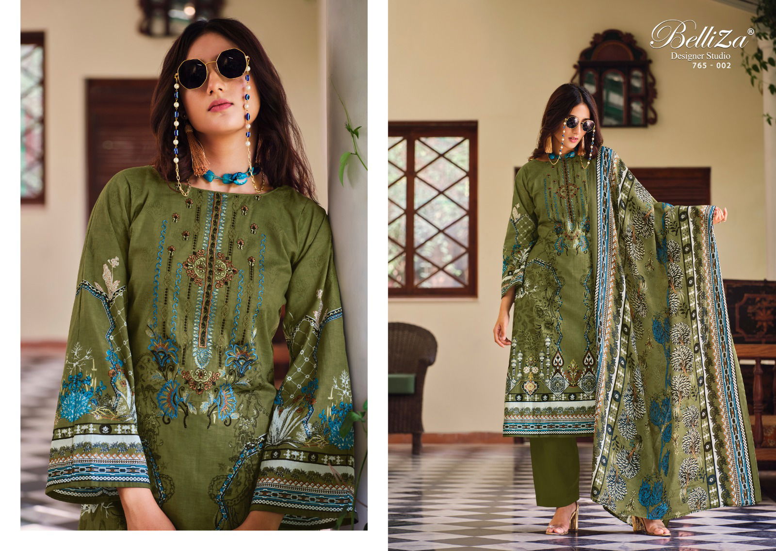 Belliza Naira Vol 2 Wholesale Pakistani Dress Material Catalog